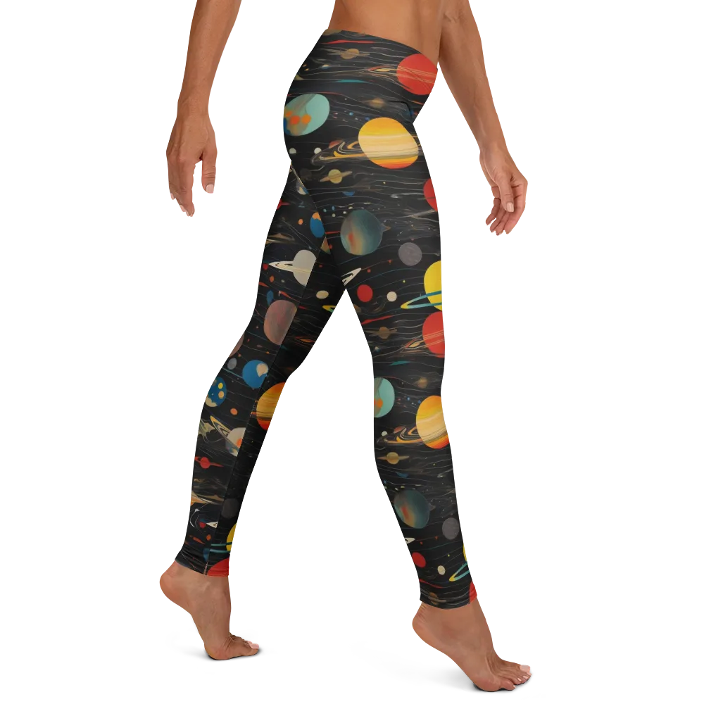 Black-sky Atlas on Leggings — Right