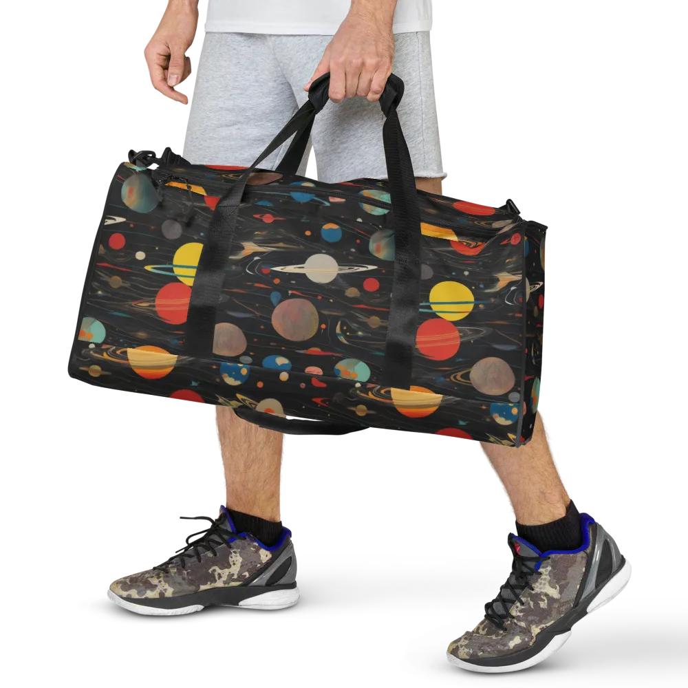 Black-sky Atlas on Duffle Bag — Front