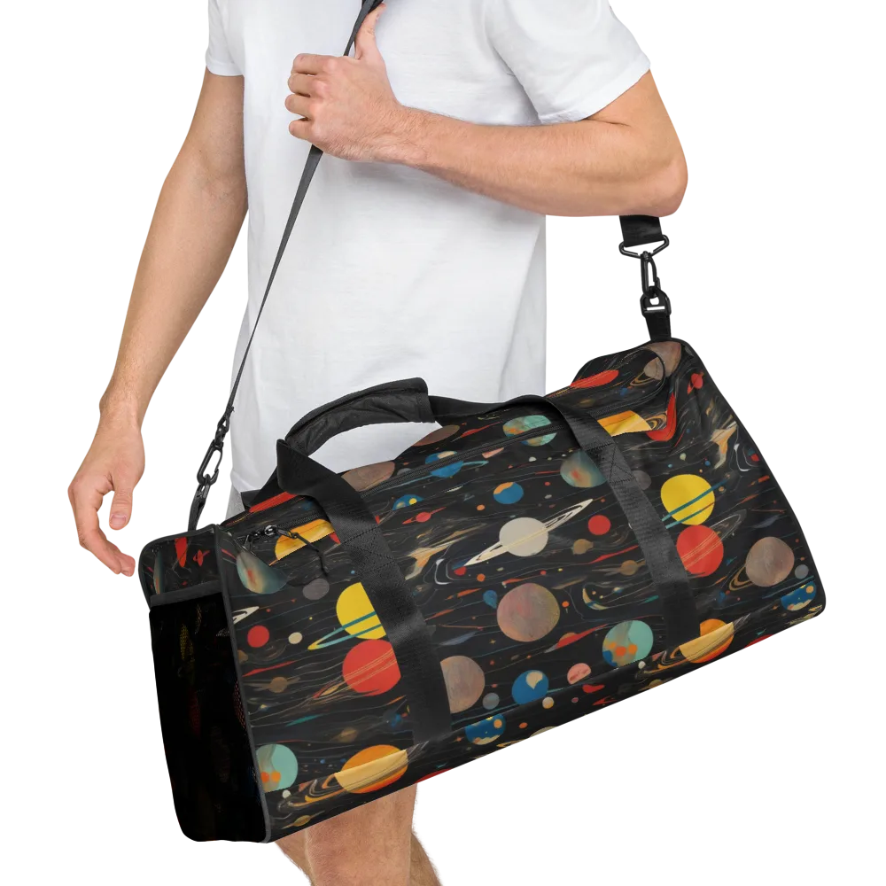 Black-sky Atlas on Duffle Bag — Right Front