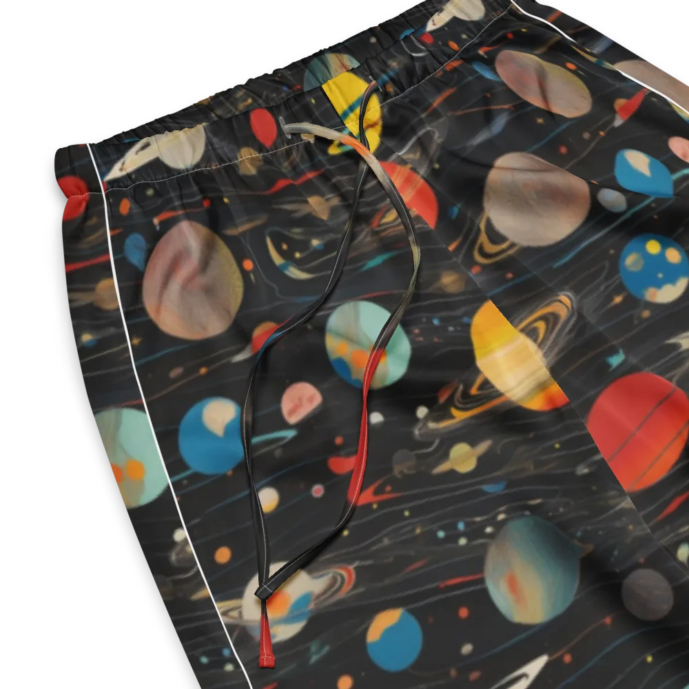 Black-sky Atlas on Women's Pajama Pants — Product details