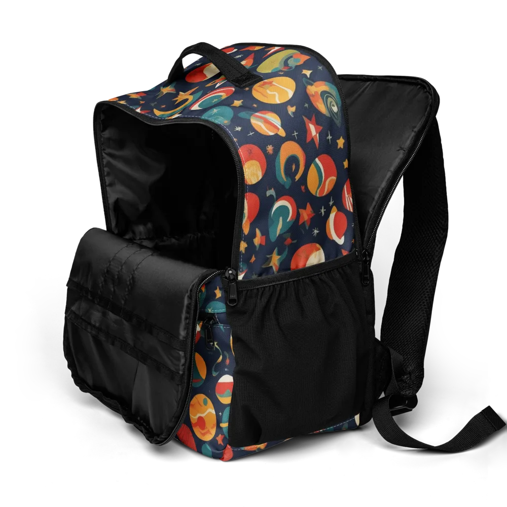 Rocket Bloom on Utility Backpack — Product details 2