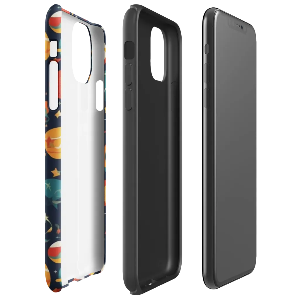 Rocket Bloom on Tough Case for iPhone® — Right