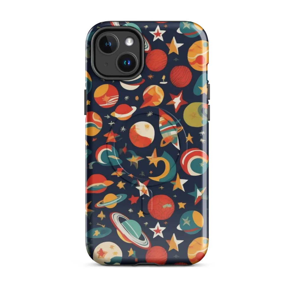 Rocket Bloom on MagSafe Tough Case for iPhone® — Front