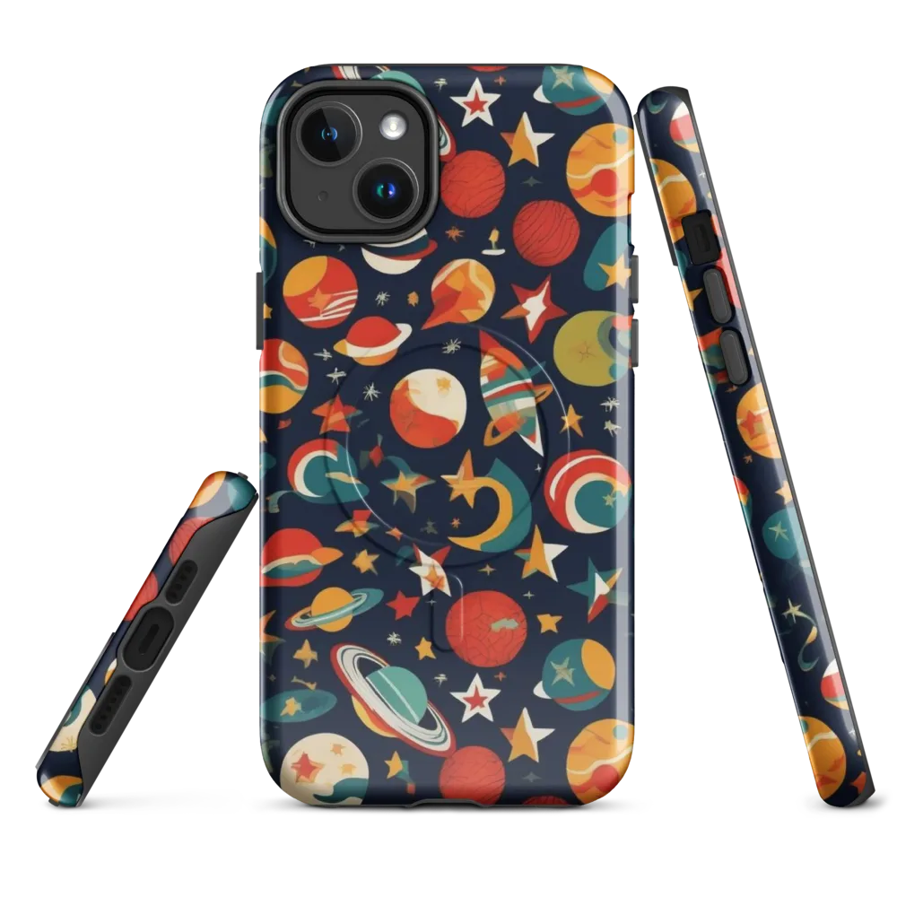 Rocket Bloom on MagSafe Tough Case for iPhone® — Front
