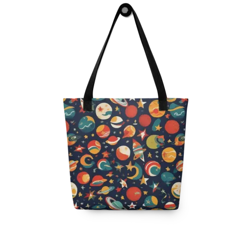 Rocket Bloom on a Tote Bag