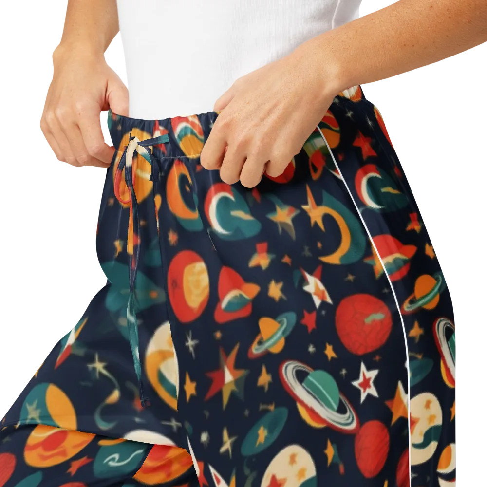 Rocket Bloom on Women's Pajama Pants — Product details