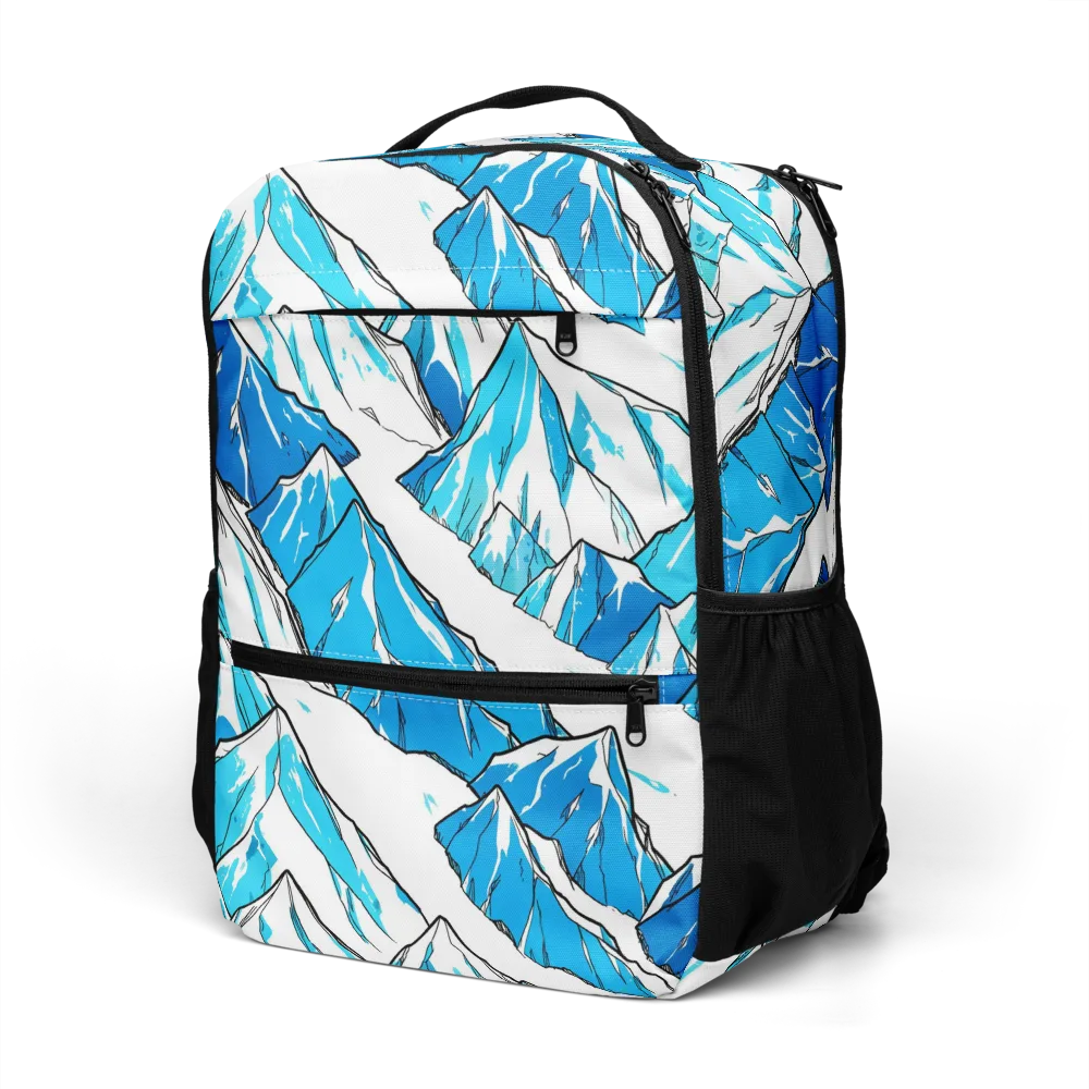 Arctic Ink on Utility Backpack — Left Front