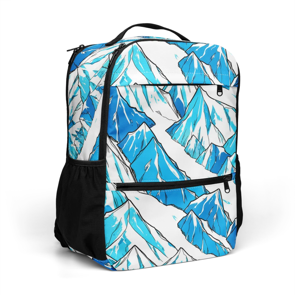 Arctic Ink on Utility Backpack — Right Front