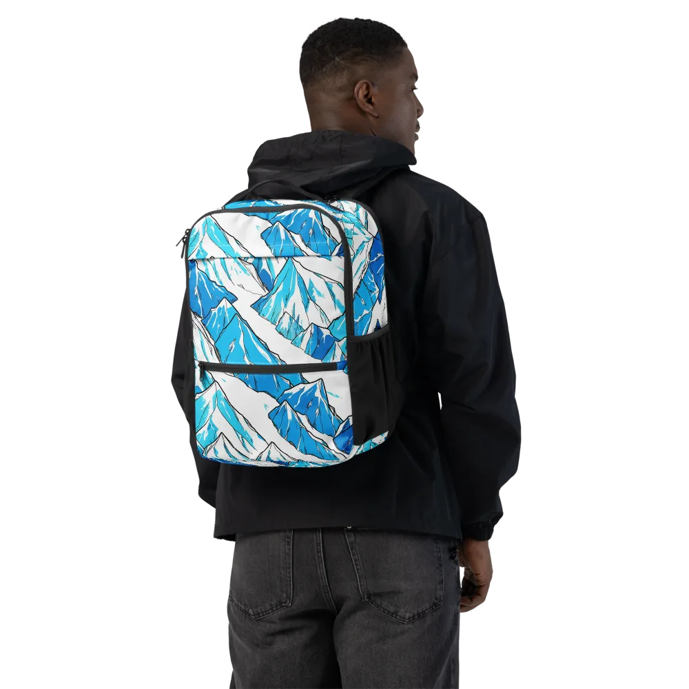 Arctic Ink on Utility Backpack — Back