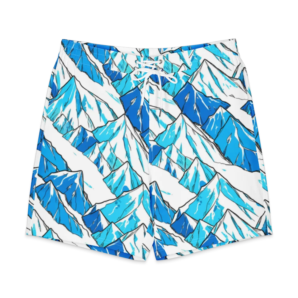 Arctic Ink on Men's Board Shorts — Front