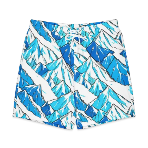 Arctic Ink on a Men's Board Shorts