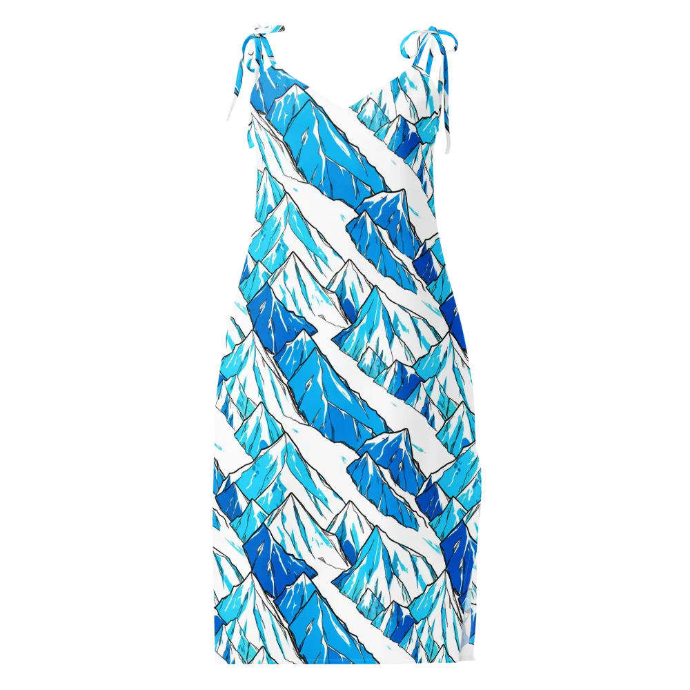 Arctic Ink on Slip Dress — Front