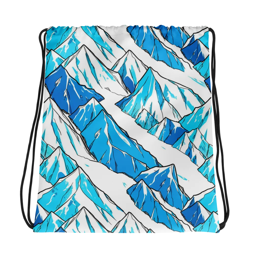 Arctic Ink on Drawstring Bag — Photo