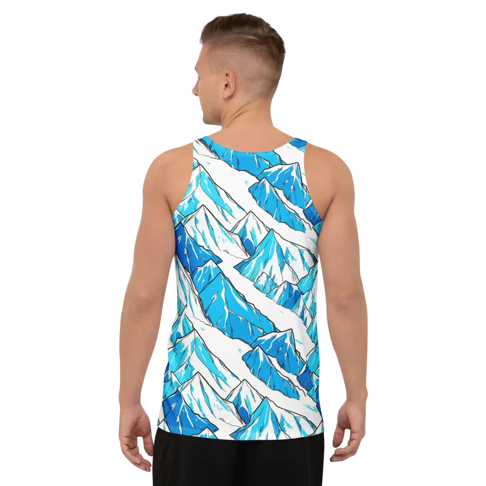 Arctic Ink on Men's Tank Top — Back