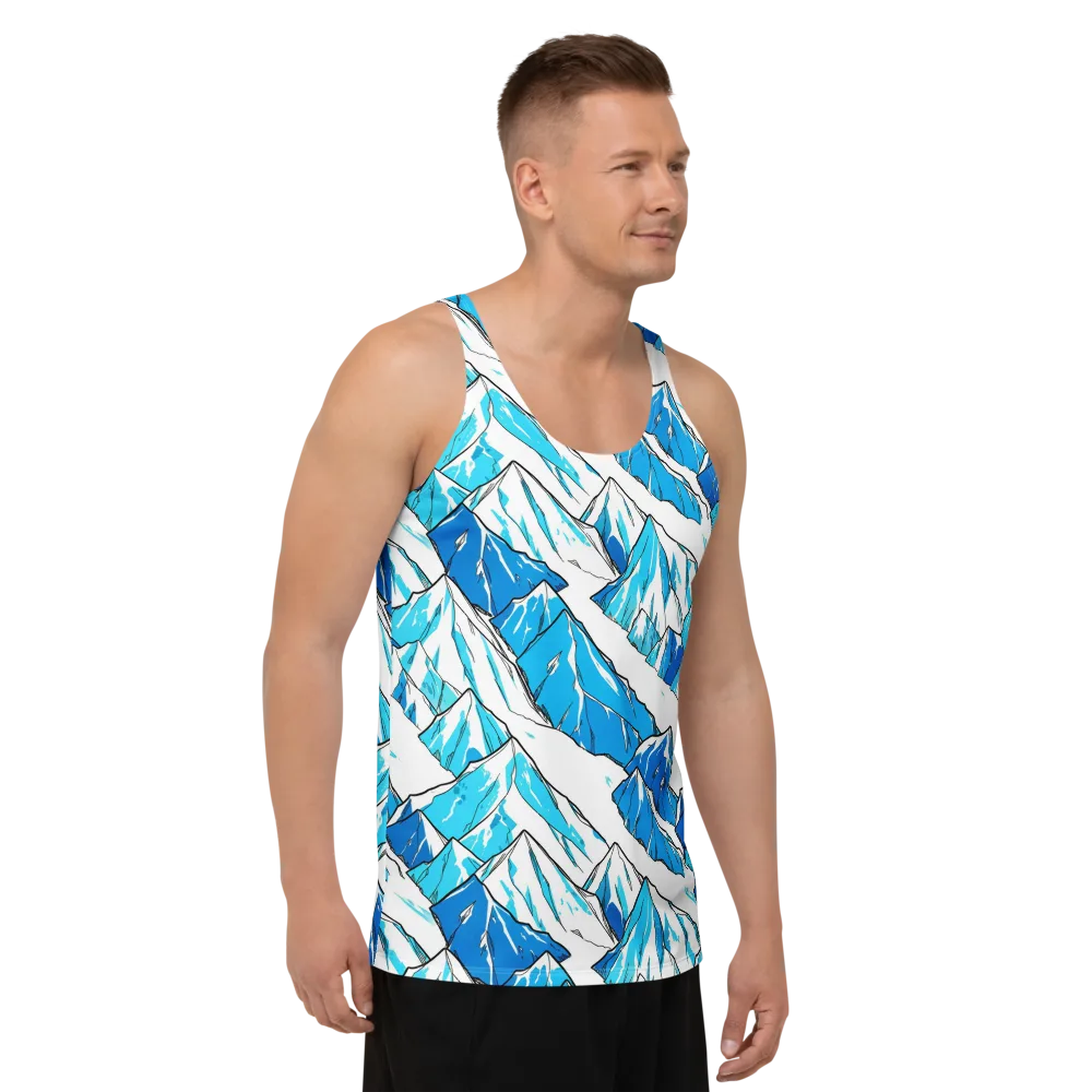 Arctic Ink on Men's Tank Top — Right Front