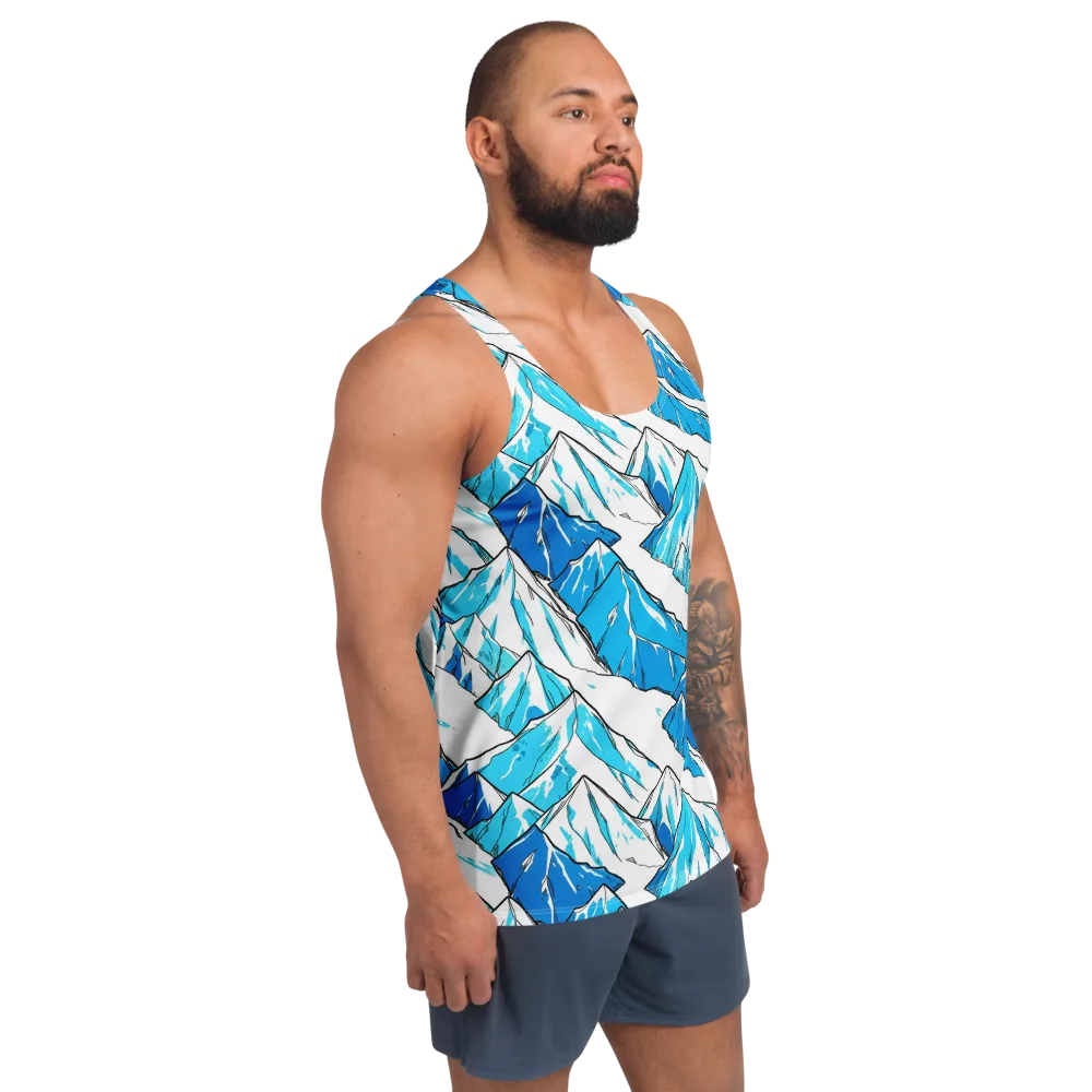 Arctic Ink on Men's Tank Top — Right Front