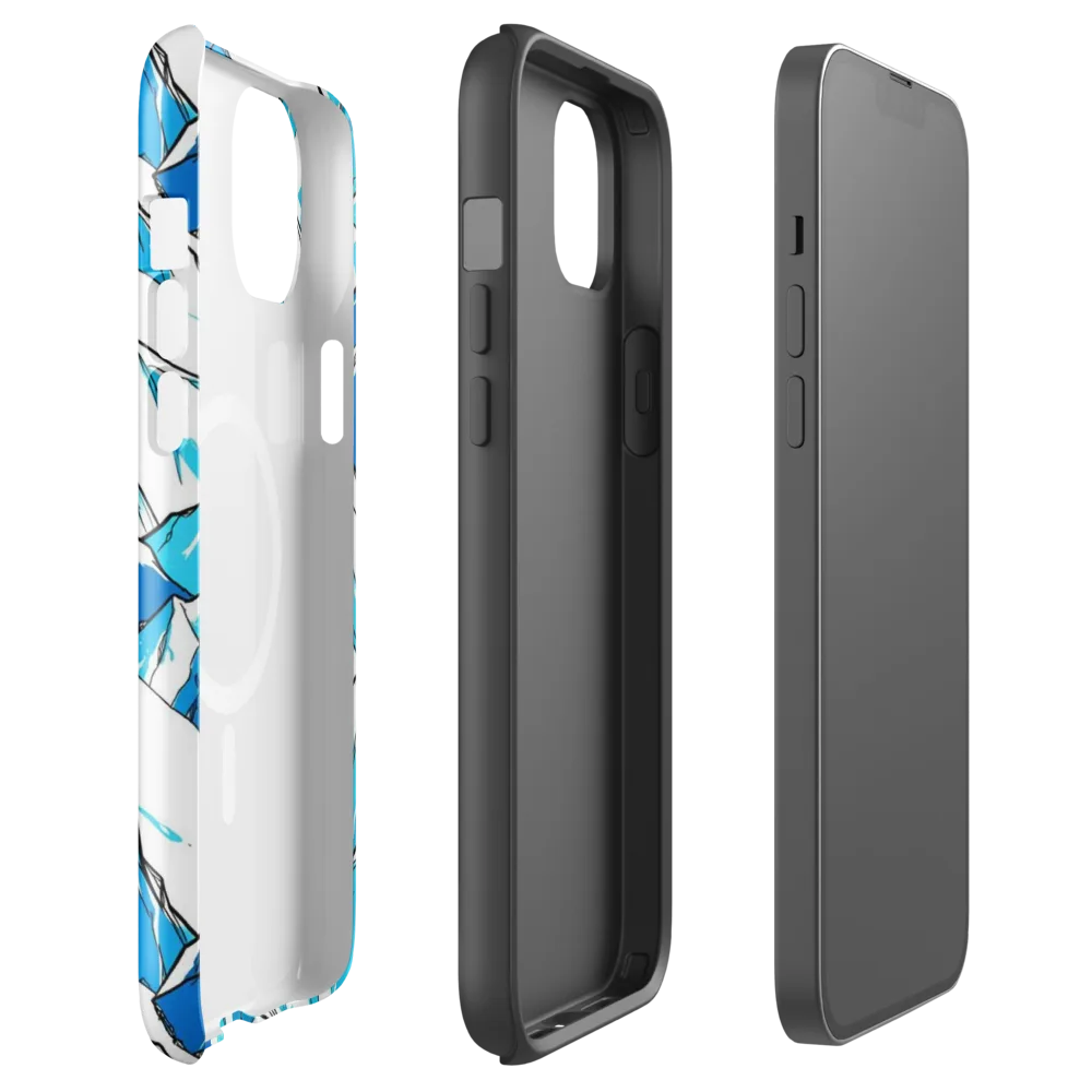 Arctic Ink on MagSafe Tough Case for iPhone® — Front