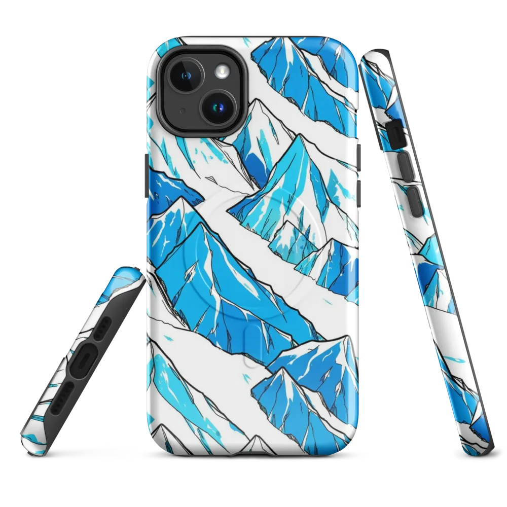 Arctic Ink on MagSafe Tough Case for iPhone® — Front