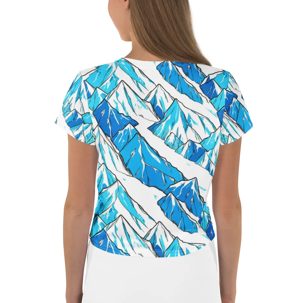 Arctic Ink on Crop Tee — Back