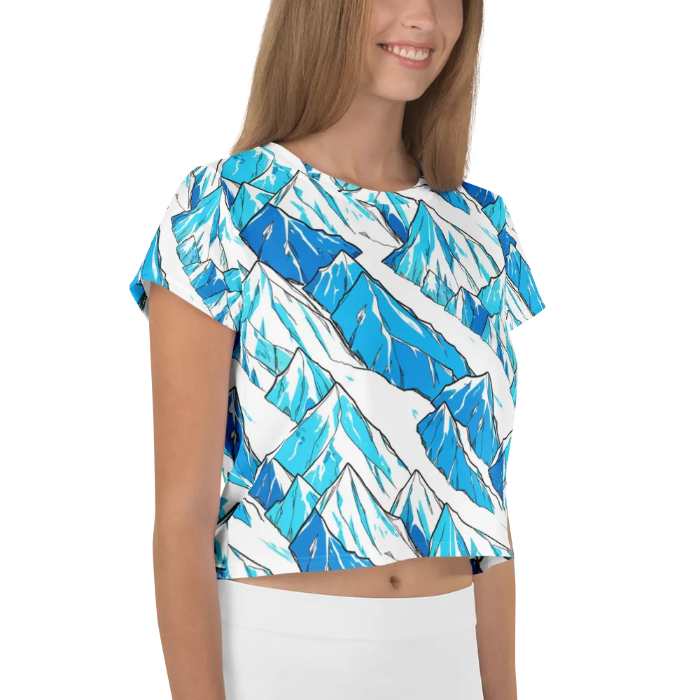 Arctic Ink on Crop Tee — Right