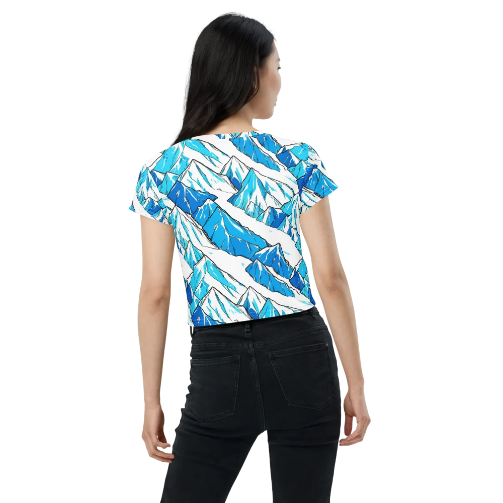 Arctic Ink on Crop Tee — Back