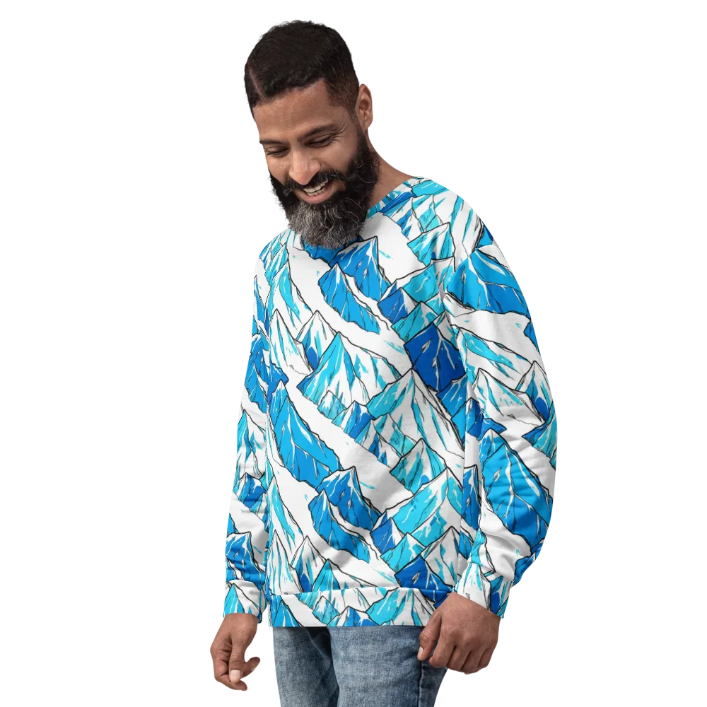 Arctic Ink on Sweatshirt — Left Front