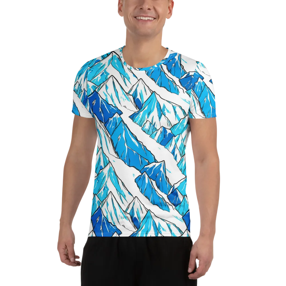 Arctic Ink on Men's Athletic T-Shirt — Front