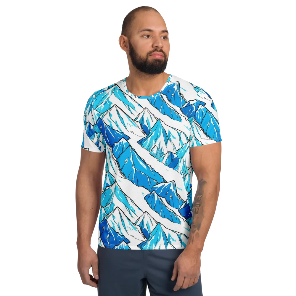 Arctic Ink on Men's Athletic T-Shirt — Front