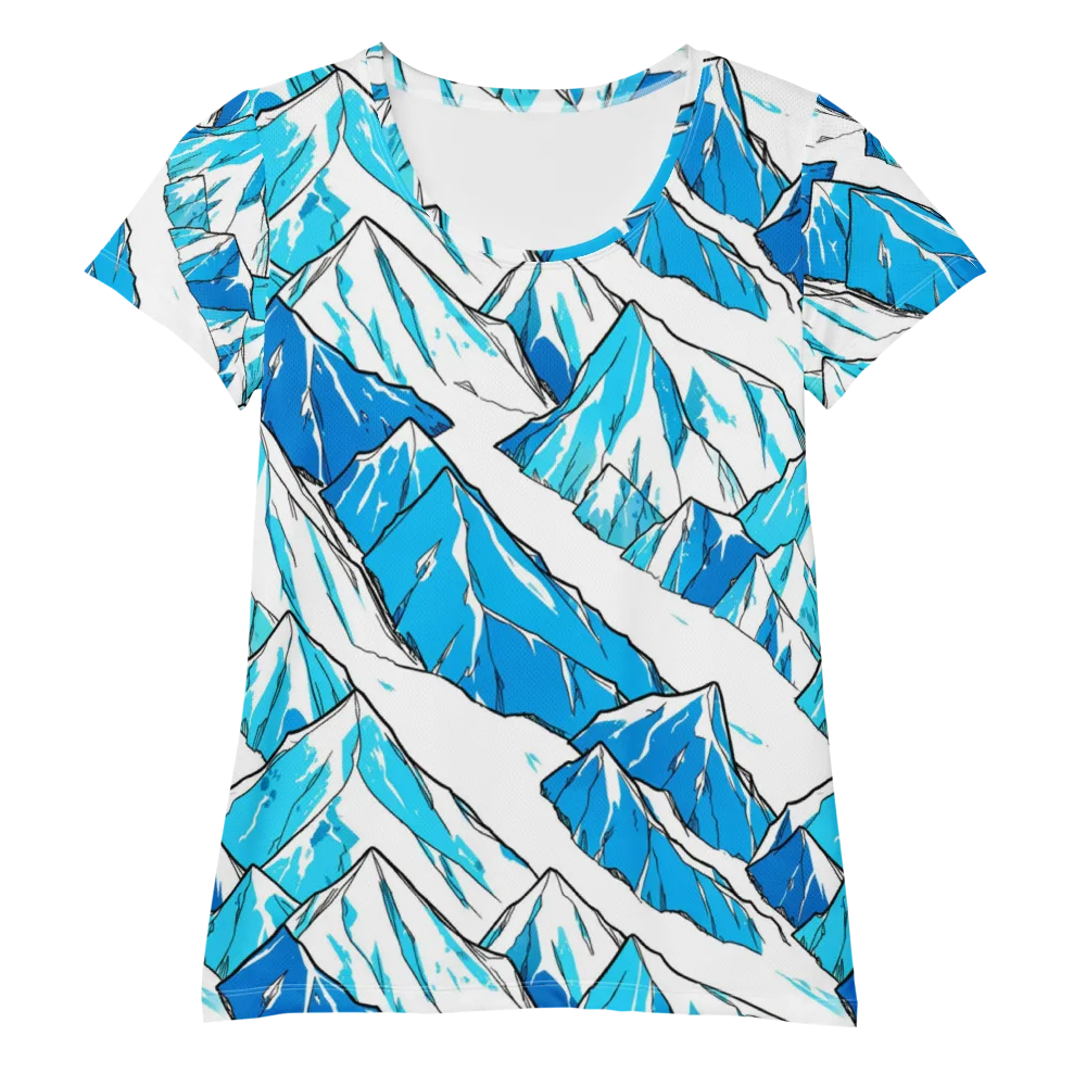 Arctic Ink on Women's Athletic T-Shirt — Front