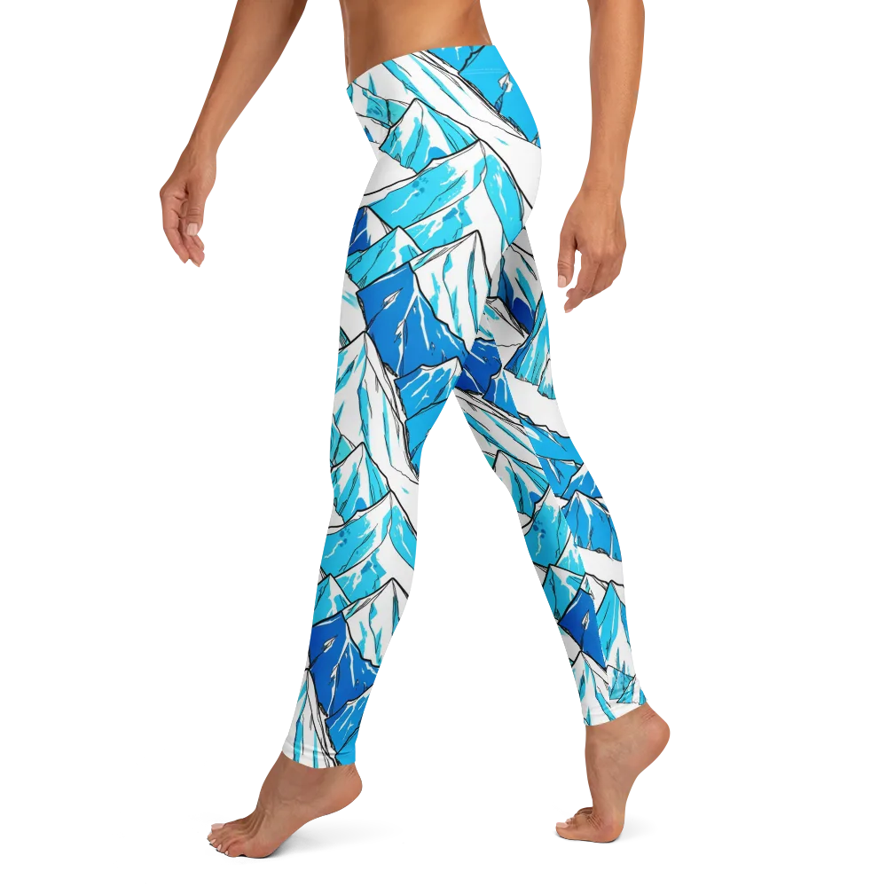 Arctic Ink on Leggings — Left