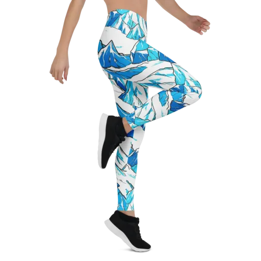 Arctic Ink on a Leggings