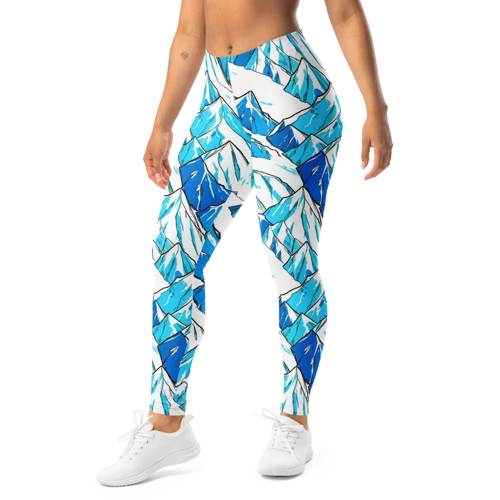 Arctic Ink on Leggings — Left Front