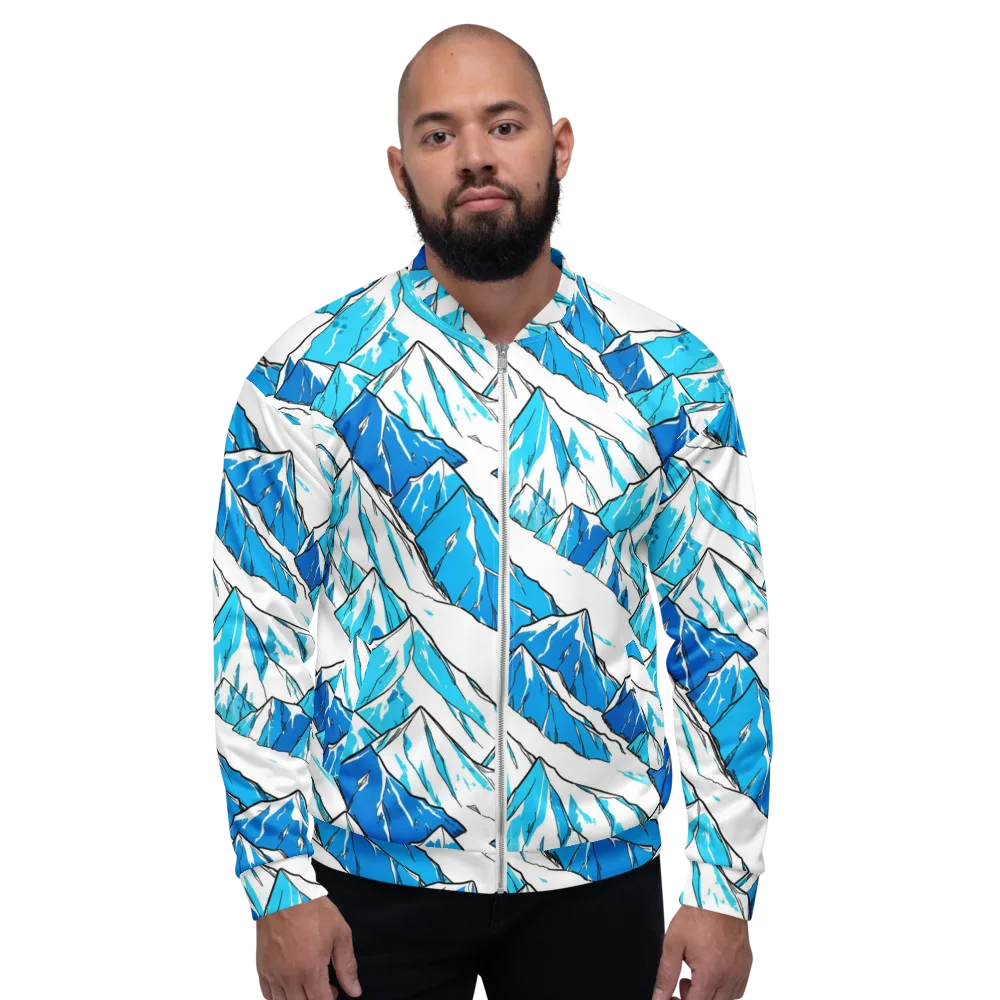 Arctic Ink on Bomber Jacket — Front