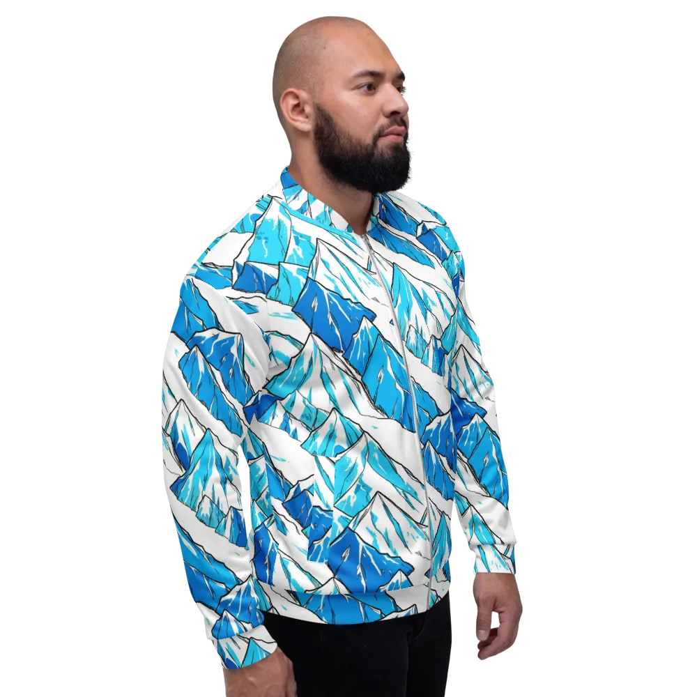 Arctic Ink on Bomber Jacket — Right