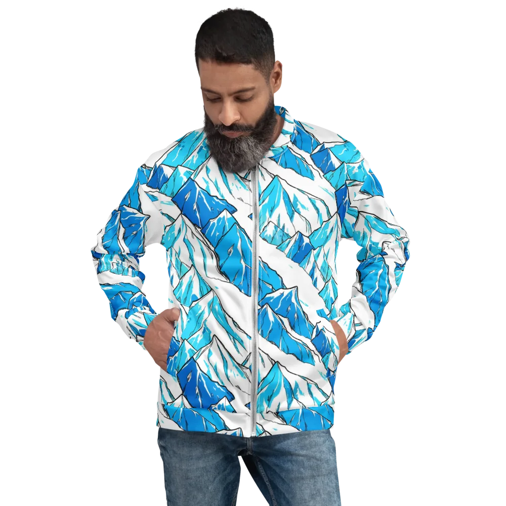 Arctic Ink on Bomber Jacket — Front