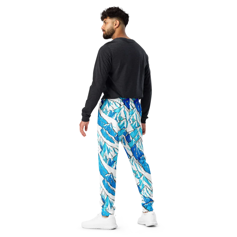 Arctic Ink on Men's Joggers — Back