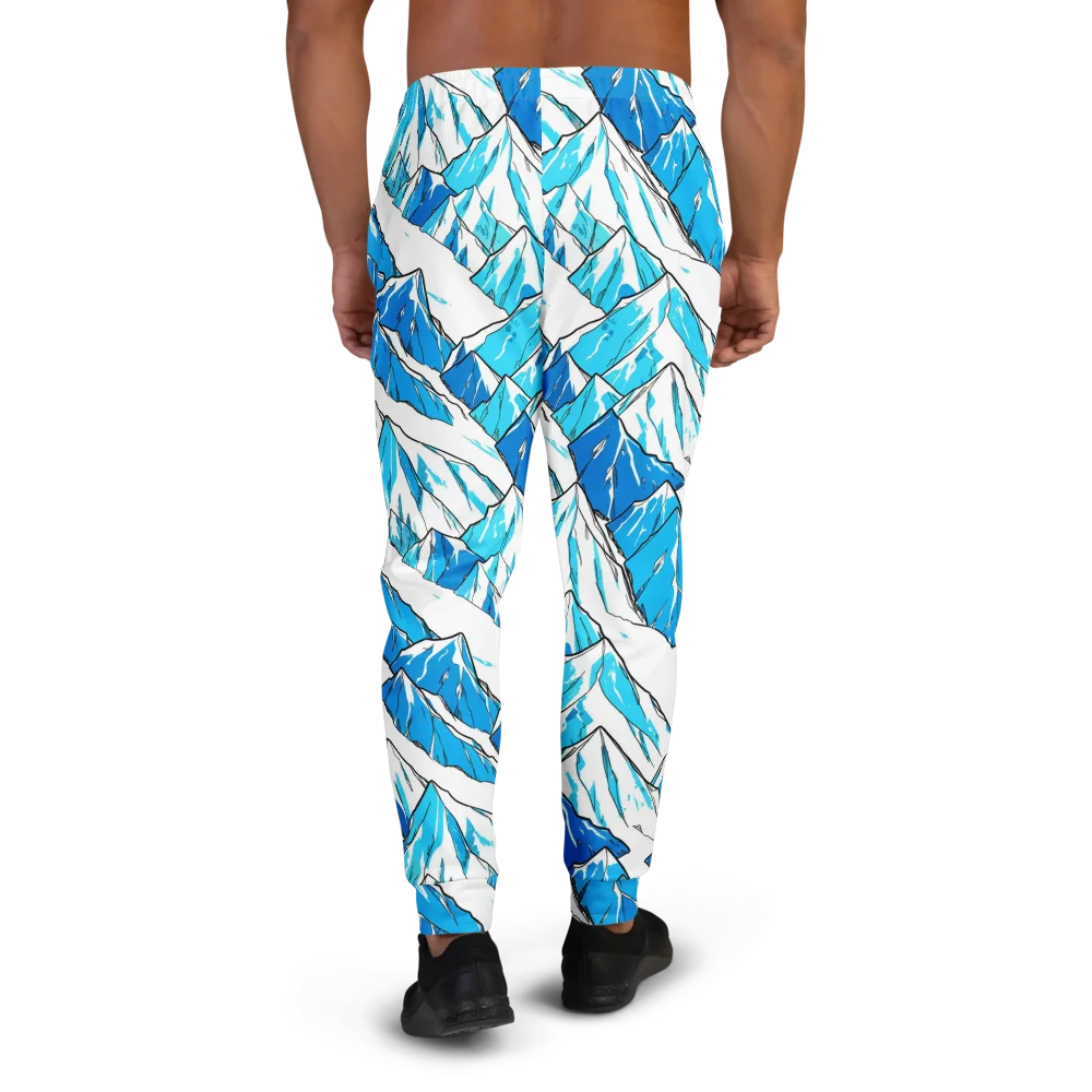 Arctic Ink on Men's Joggers — Back