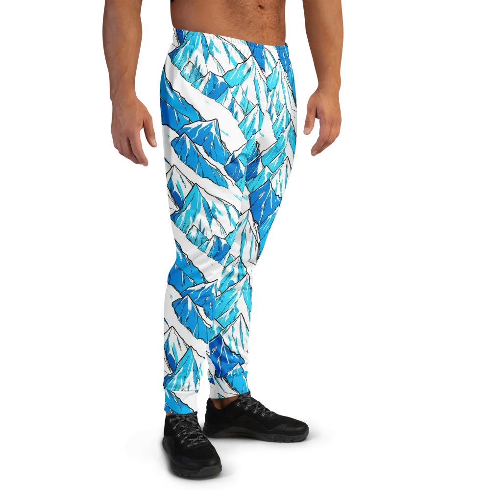 Arctic Ink on Men's Joggers — Right