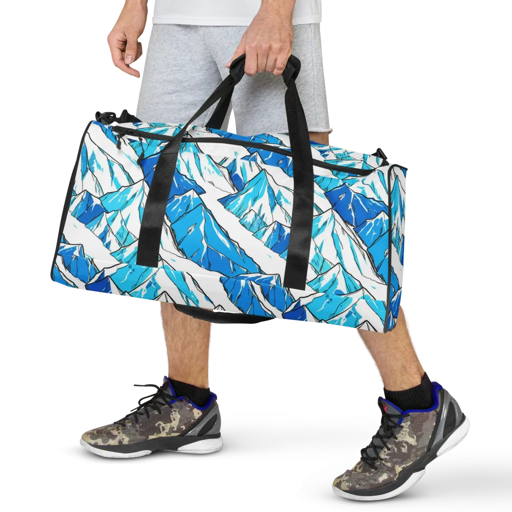 Arctic Ink on Duffle Bag — Front