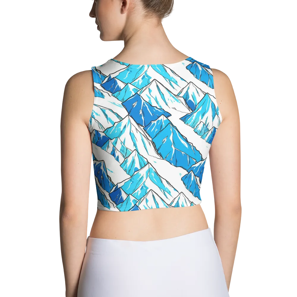 Arctic Ink on Crop Top — Back