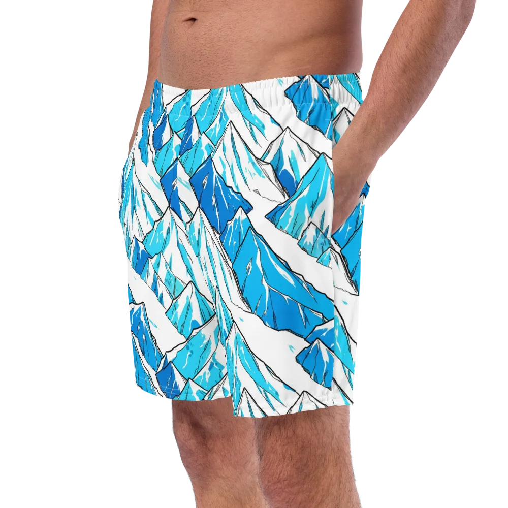 Arctic Ink on Swim Trunks — Left Front
