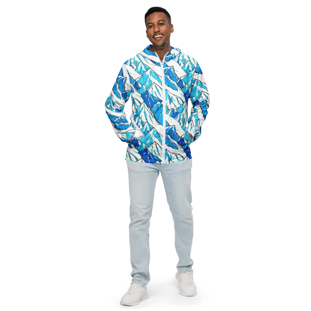 Arctic Ink on Men's Windbreaker — Front