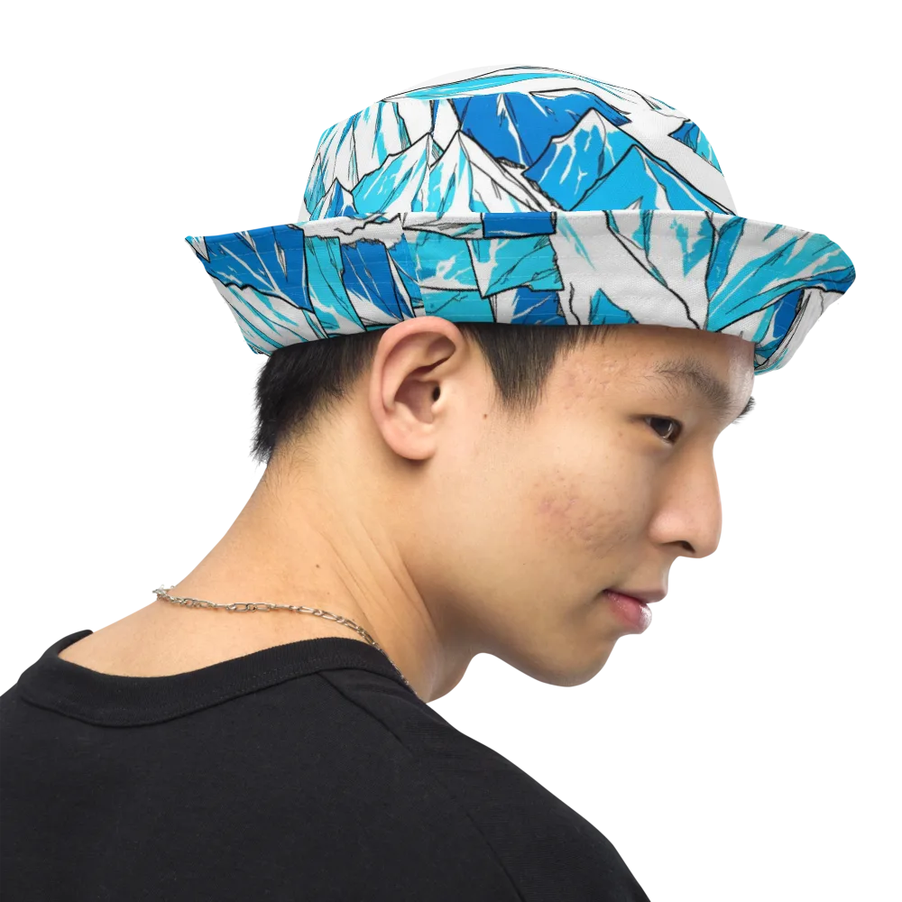 Arctic Ink on Reversible Bucket Hat — Right Outside