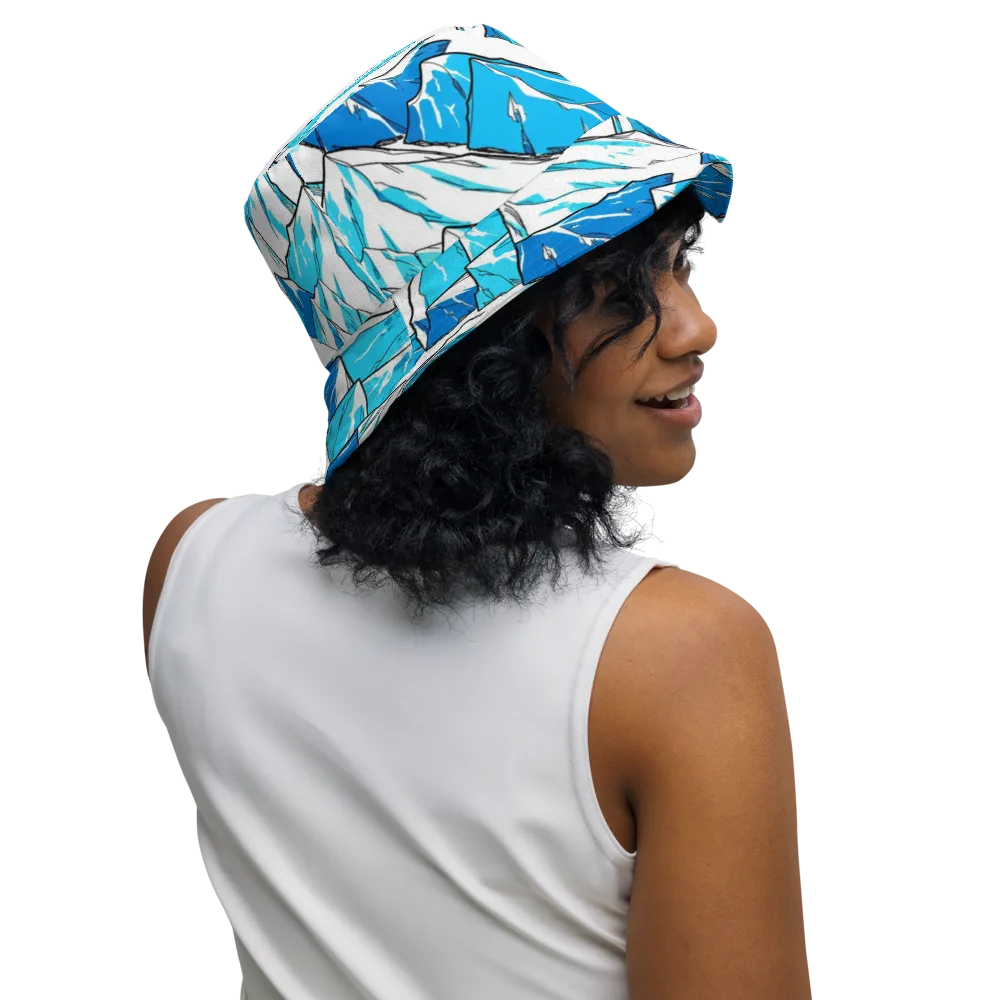 Arctic Ink on Reversible Bucket Hat — Right Outside