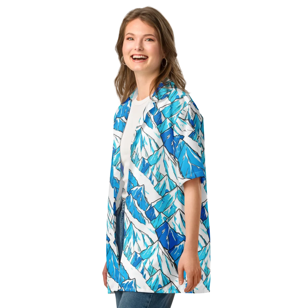 Arctic Ink on Button Shirt — Left Front