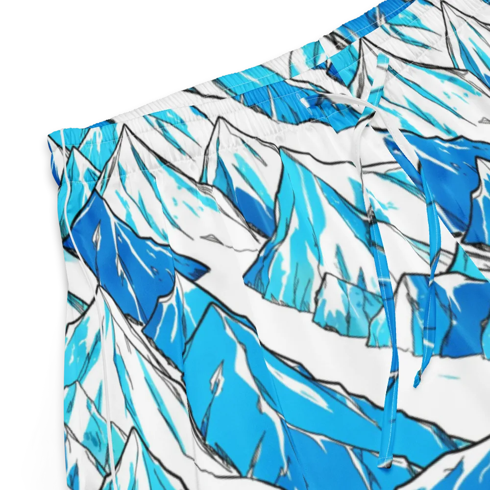 Arctic Ink on Women's Pajama Shorts — Product details