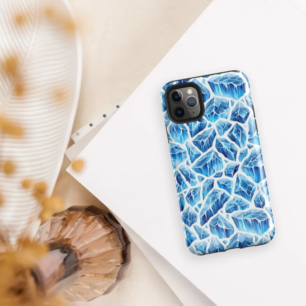 Glacial Mosaic on Tough Case for iPhone® — Front