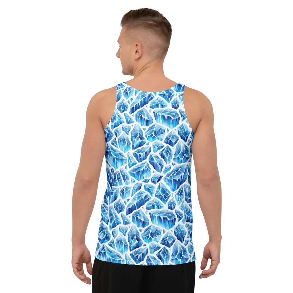 Glacial Mosaic on Men's Tank Top — Back
