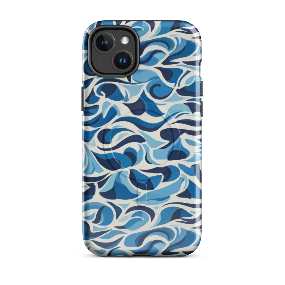 Azure Sway on MagSafe Tough Case for iPhone® — Front