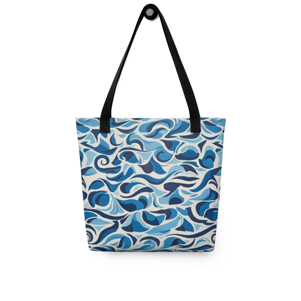 Azure Sway on Tote Bag — Front
